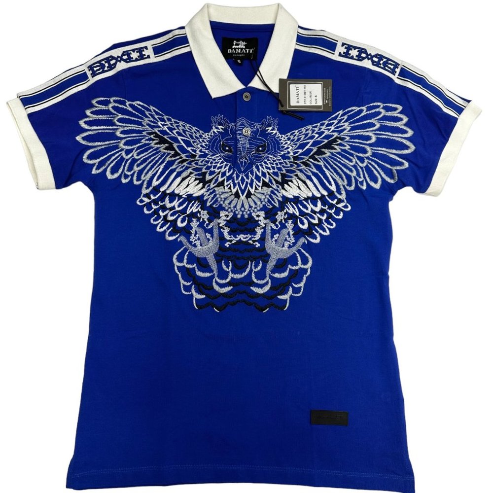 Damati Flying Owl Pique Polo (S)